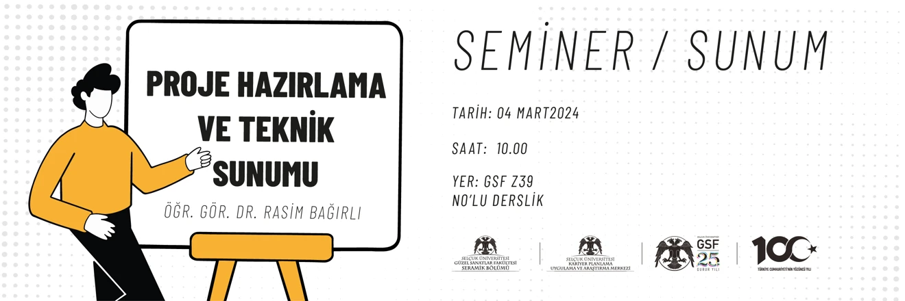 Proje Hazırlama ve Teknik Sunumu